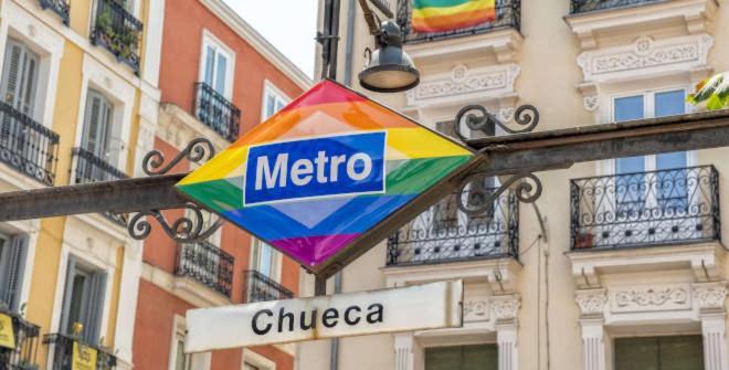 Acogedor Apartamento Con Balcon En El Barrio De Chueca, Gran Via Con Aire Acondicionado Y Calefaccion Мадрид Екстериор снимка